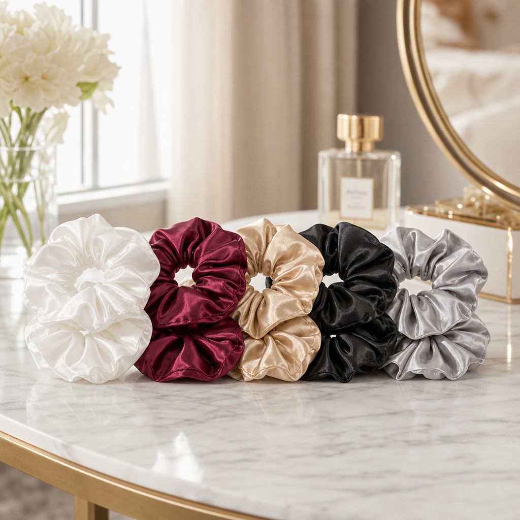 Parlea Signature | Premium Saten Saç Tokası 10’lu set